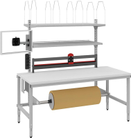 Verpackungstisch OK-V5
B1685xT800xH718-1018mm
manuell verstellbar