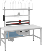 Verpackungstisch OK-V6
B1685xT800xH718-1018mm
manuell verstellbar