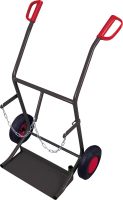 Stahlflaschenkarre
B710xH1110 mm 2x20 ltr.
Luftbereifung