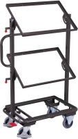 Beistellwagen
Ladefläche B410xT610 mm
offener Rahmen neigbar