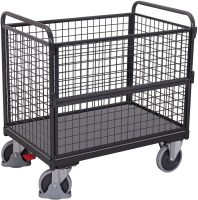 Drahtkastenwagen
Ladefläche B650xT1000 mm
RAL 7016