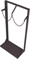 Stahlflaschenständer
B570xH1110 mm 2x40-50 ltr
RAL 7016