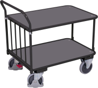 Tischwagen
Ladefläche B500xT850 mm
RAL 7016 , 2 Böden