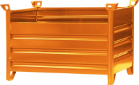 Vollwand-Stapelpalette
1500 kg
reinorange RAL 2004