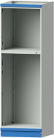 Leergehäuse Modell 103
B715xT720xH2200mm
RAL 7035