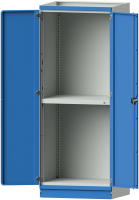 Leergehäuse Modell 102
B865xT720xH2200mm
RAL 7035/5012 mit Türen