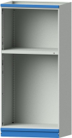 Leergehäuse Modell 103
B1015xT720xH2200mm
RAL 7035