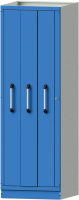Vertikalauszugschrank
B715xT720xH2200mm
RAL 7035/5012