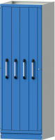 Vertikalauszugschrank
B715xT720xH2200mm
RAL 7035/5012