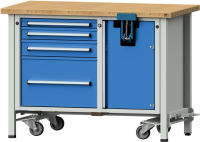 Anke Montagewerkbank
B1270xT700xH930mm
RAL7035/RAL5012 BMP 40mm