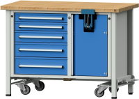 Anke Montagewerkbank
B1270xT700xH930mm
RAL7035/RAL5012 BMP 40mm