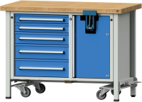 Anke Montagewerkbank
B1270xT700xH940mm
RAL7035/RAL5012 BMP 50mm