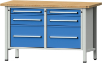 Anke Kastenwerkbank
B1500xT700xH930mm
RAL7035/RAL5012 BMP 40mm