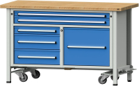 Anke Kastenwerkbank
B1500xT700xH930mm
RAL7035/RAL5012 BMP 40mm