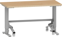 Arbeitstisch Duo Mobile
Modultiefe 725, elek.
Multiplex, RAL 9006-M
