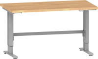 Arbeitstisch Duo Pro
Modultiefe 725, elek.
Buche, RAL 9006-M