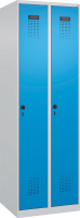 Garderobenschrank EVOLO
bodenstehend
RAL 7035/5012, 2 Abteile