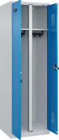 S/W-Gard.-Schrank EVOLO
bodenstehend
RAL 7035/7016, 2 Abteile