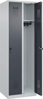 Garderobenschrank EVOLO
bodenstehend
RAL 7035/7016, 2 Abteile