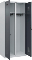 S/W-Gard.-Schrank EVOLO
bodenstehend
RAL 7035/7016, 2 Abteile