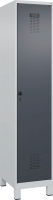 Garderobenschrank EVOLO
mit 100 mm hohen Füßen
RAL 7035/7016, 1 Abteil