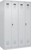 S/W-Gard.-Schrank EVOLO
bodenstehend
RAL 7035/7035, 4 Abteile