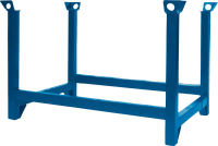 Stapelpalette, 2000 kg
enzianblau RAL 5010
1000x800x750 mm