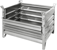 Vollwand-Stapelpalette
1500 kg
feuerverzinkt