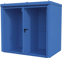 Gasflaschen-Container
GFC-B/W M3,
lackiert, Lichtblau
