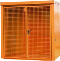 Gasflaschen-Container
GFC-B M1,
lackiert, Gelborange