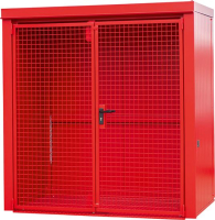 Gasflaschen-Container
GFC-B M1,
lackiert, Feuerrot