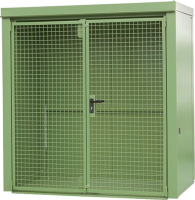 Gasflaschen-Container
GFC-B M1,
lackiert, Resedagrün