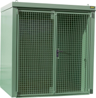 Gasflaschen-Container
GFC-B M2,
lackiert, Resedagrün