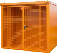 Gasflaschen-Container
GFC-B M3,
lackiert, Gelborange