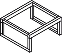 Fassbock für
1 X 200/50-L-Fass