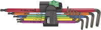 WERA Inbusschl.-Satz 9tlg.
TORX TX8-40 lange Ausf.
MULTICOLOUR-CLIP P5916.0901
Kugelkopf Color Wera