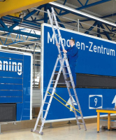 Mehrzweckleiter
Skymaster X 3x8 Sprossen
Leiterlänge max 5,80 m