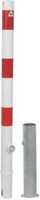 Absperrpfosten rot/weiß
H1300xD60 mm
mit Dreikantverschluss