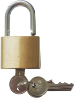 Vorhängeschloss
mit 2 Schlüssel