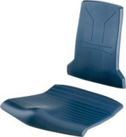Integralschaumpolster
blau
für Arbeitsstuhl Sintec