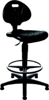 Arbeitsstuhl TEC 20
Sitz PU-Schaum schwarz
Sitzhöhe 590-840 mm
