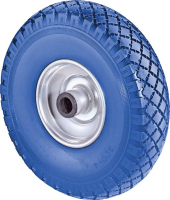 Rad pannensicher C91.262
260mm,Poly blau,Radk.
Stahlf.,RL,Stollenprofil