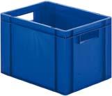 Stapeltransportkasten
 400x300x270 mm blau