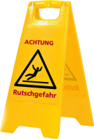 Warnschild Rutschgefahr
signalgelb