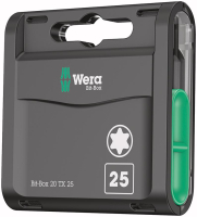 Bit-Box 20 H
T25x 25mm 20er Box   Wera
