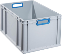 EuroBox 632,600x400x320mm
Griffe offen,grau/blau