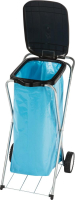 Abfallsamml. 1x120 l
Fahrb. mit Deckel schw.