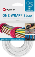 VELCRO Klettkabelbinder
ONE-WRAP Strap
20 x 330mm, weiß,