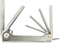 Handklapphalter Metall
 6tlg. 3  -10mm    FORTIS