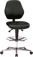 Bimos Arbeitsstuhl
Kunstleder schwarz
Sitzhöhe 620-870 mm